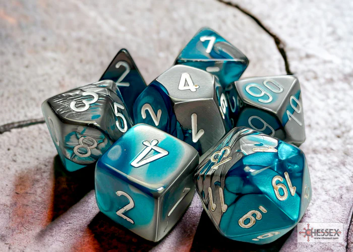 Gemini® Polyhedral 7-Dice RPG Set - Image 30