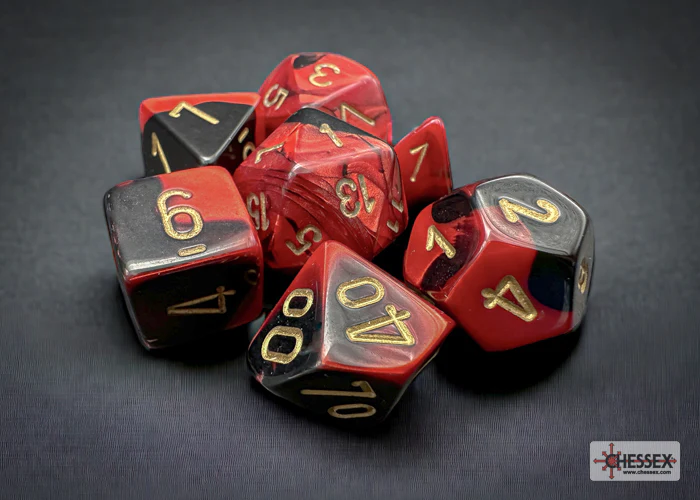 Gemini® Polyhedral 7-Dice RPG Set - Image 6