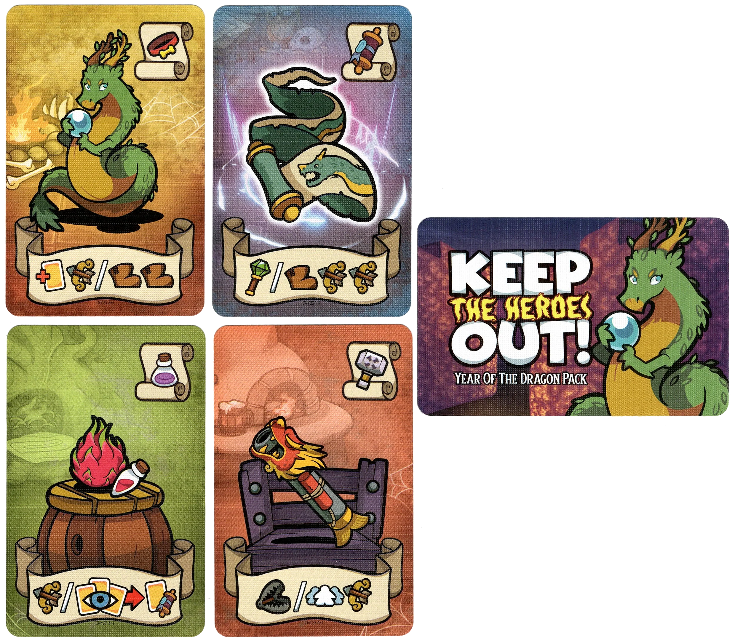 Keep the Heroes Out!: Year of the Dragon Pack