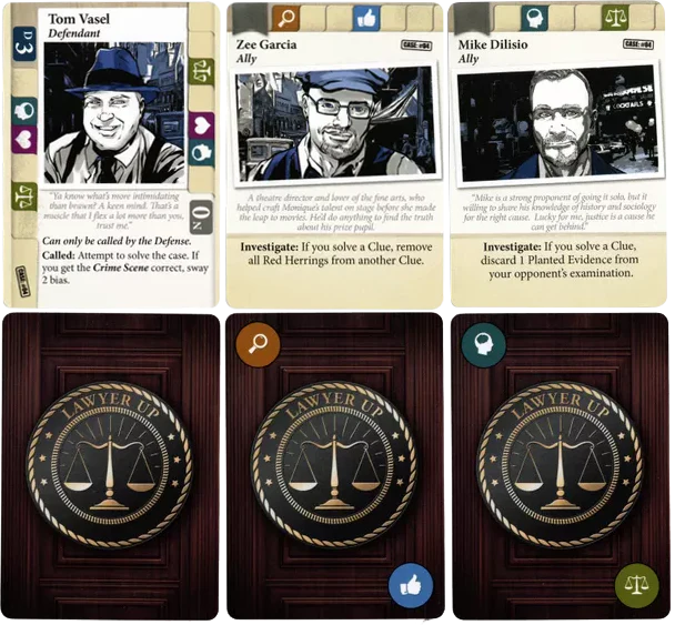Lawyer Up: Season 2 – Private Eye: Dice Tower 2022 Promo Cards