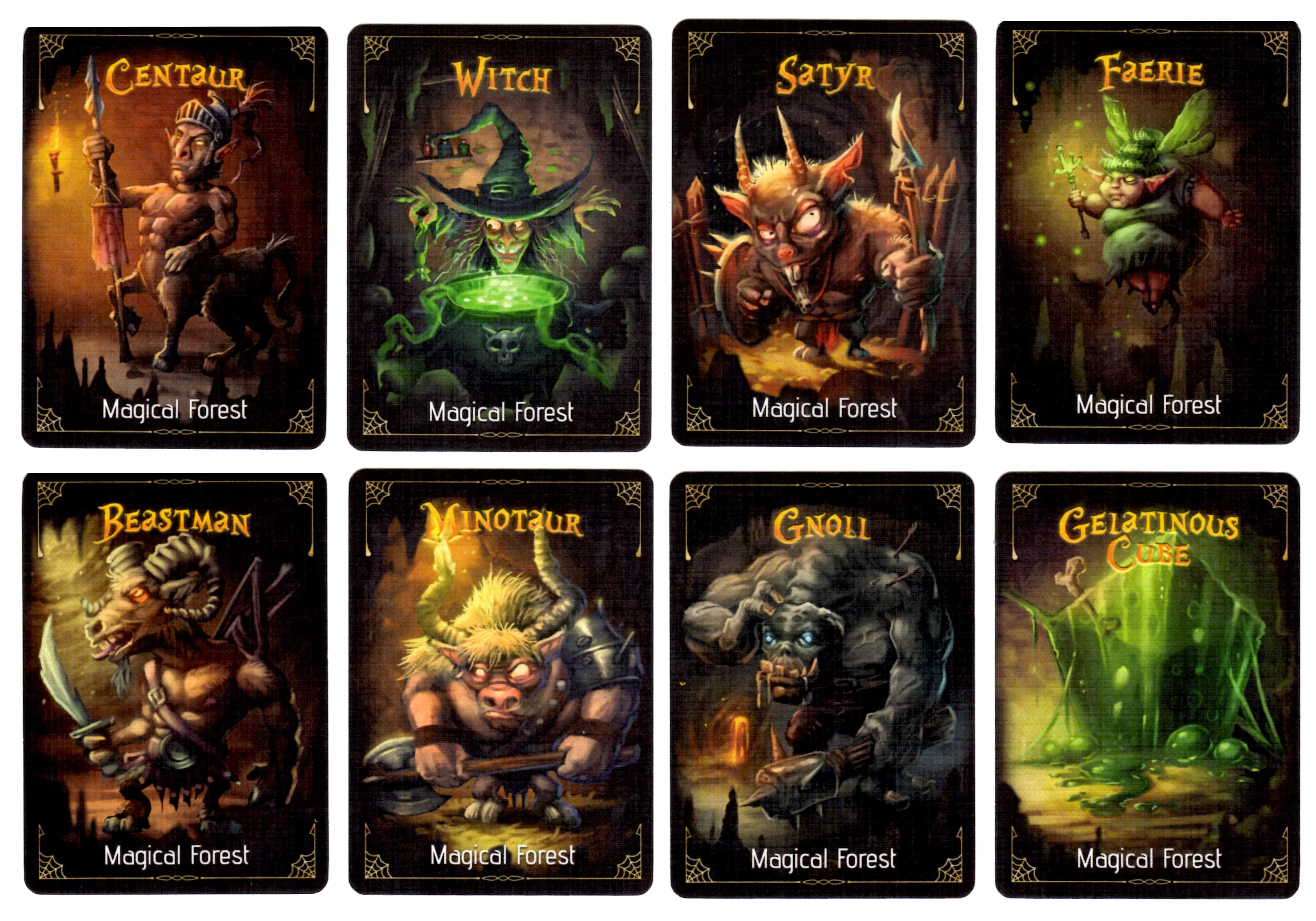 Lizard Wizard: Forest Cards