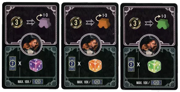 Magnificent, The: Dice Tower 2021 Promo Cards