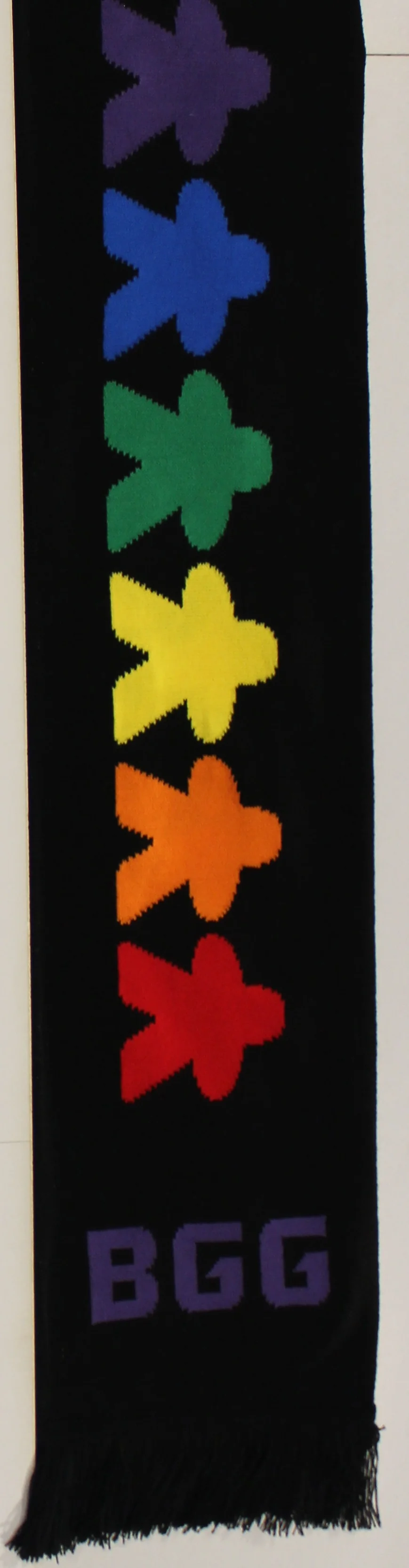 Rainbow Meeple Scarf - Image 2