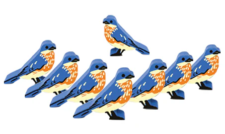 Wingspan: Player Bird Token Sets (Meeple Source) - Image 59