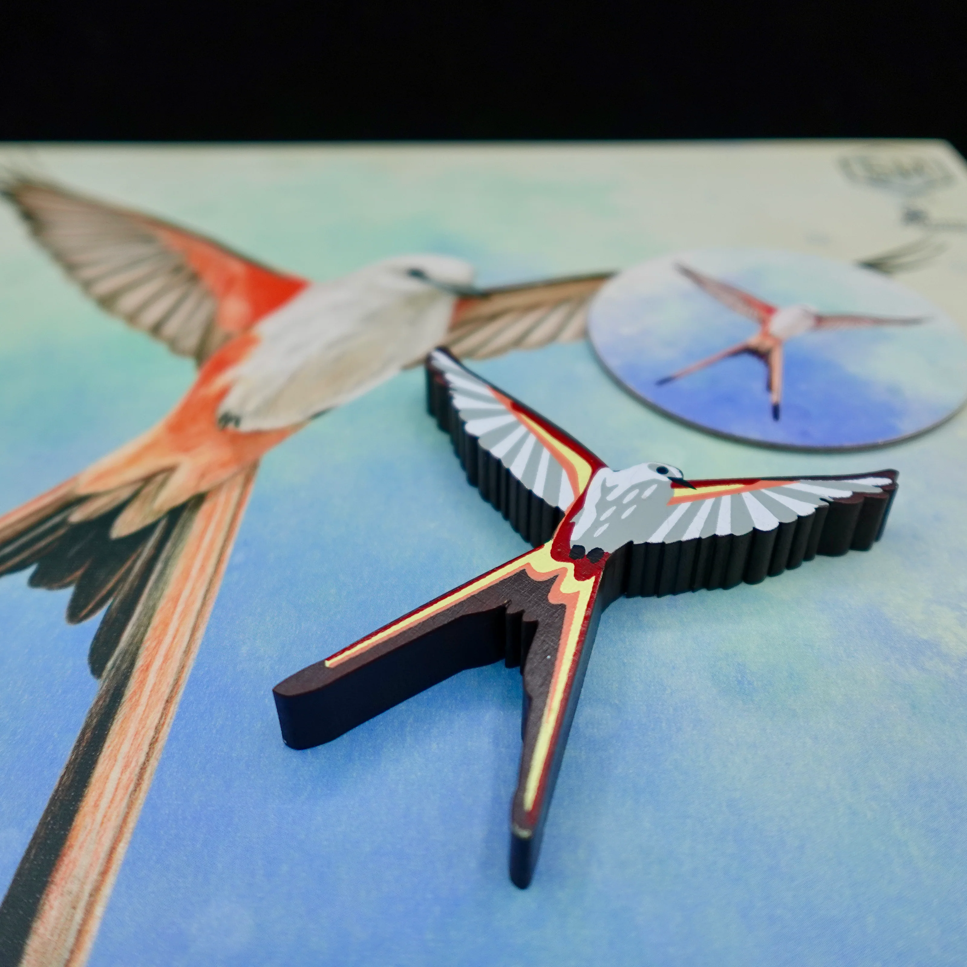 Wingspan: Wooden Upgrade for 1st Player Marker (Meeple Source) - Image 2