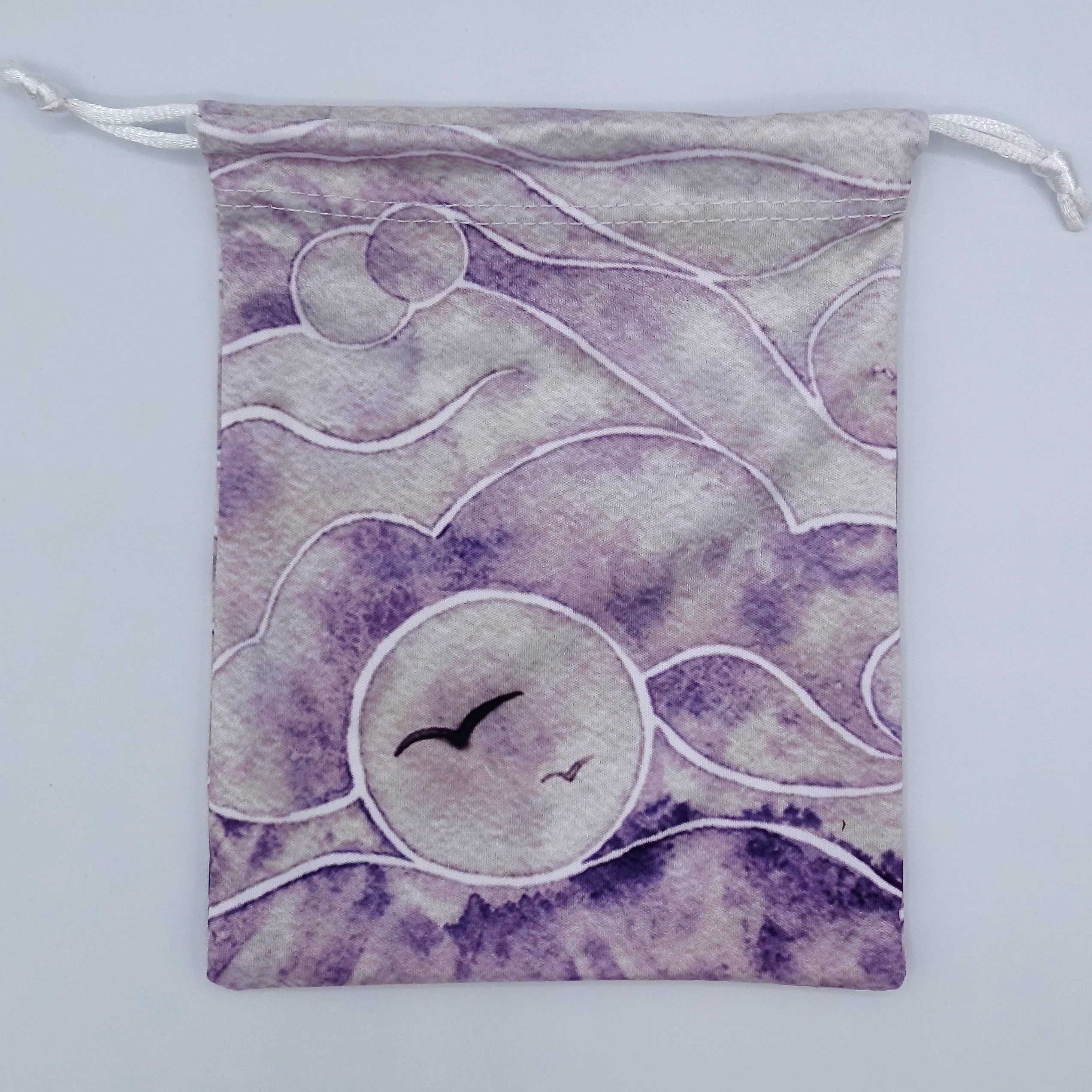 Microfiber Drawstring Bags - Four Elements Patterns - Image 7