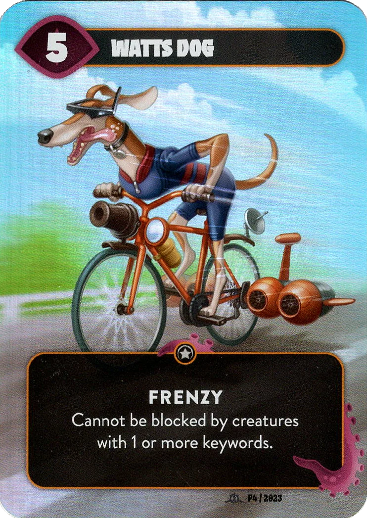 Mindbug: First Contact – Watts Dog Promo Card
