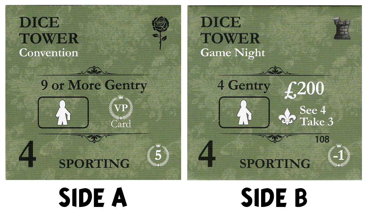 Obsession: Dice Tower Sporting Tile