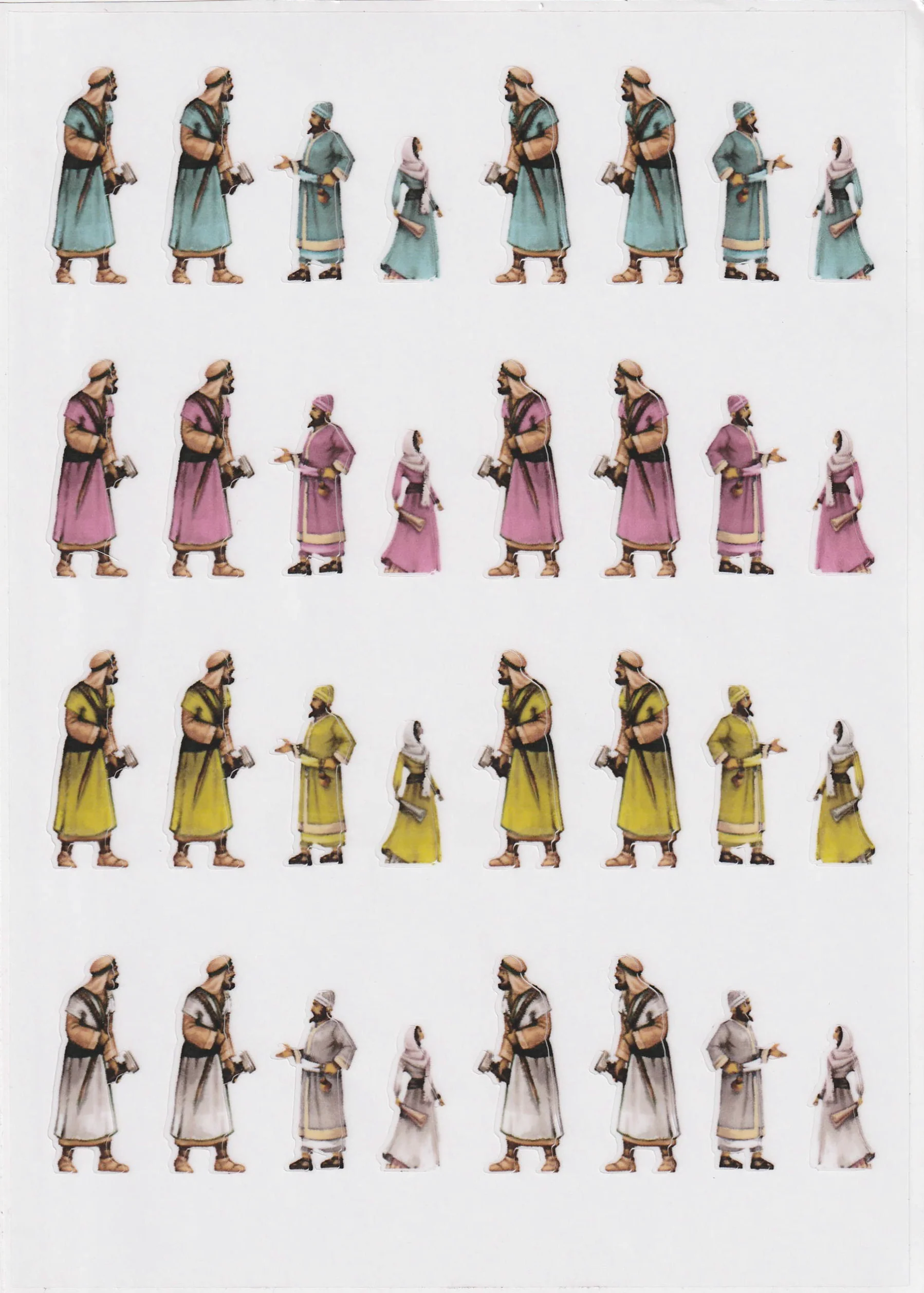 Sabika: Meeple Stickers