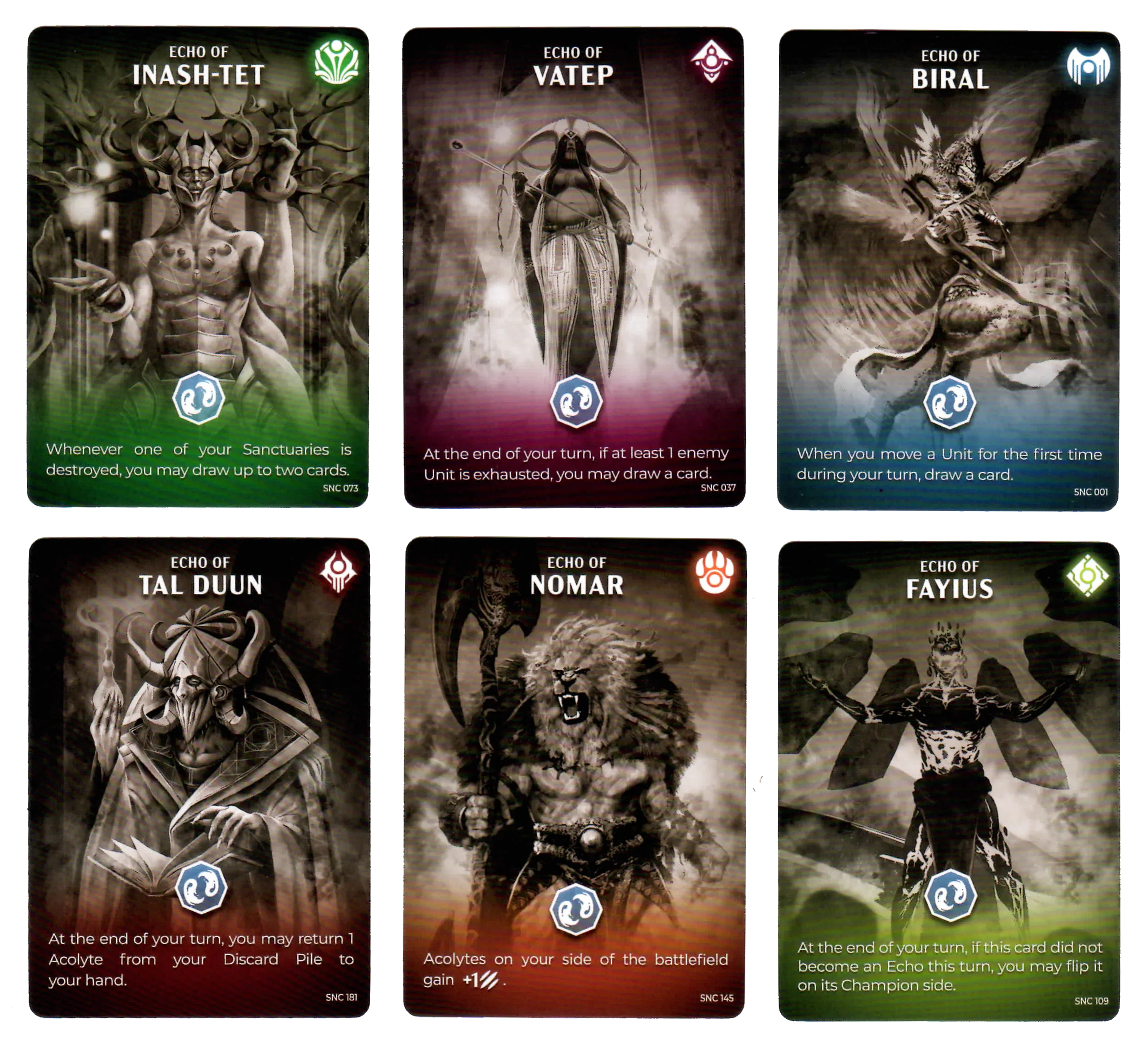 Sanctuary: The Keepers Era – Champions of Elnerth Foil Cards - Image 2