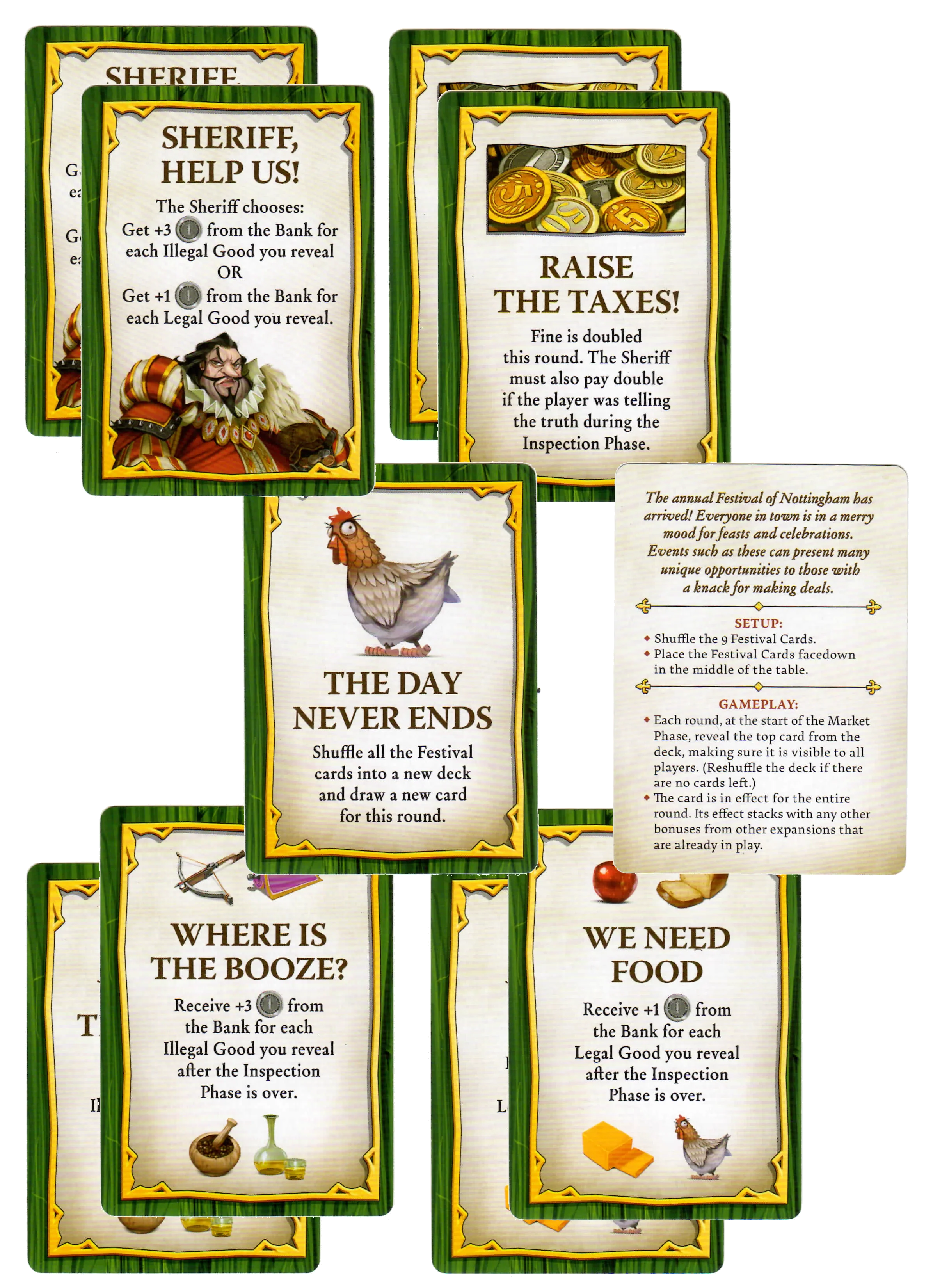 Sheriff of Nottingham: 2nd Edition – Festival of Nottingham