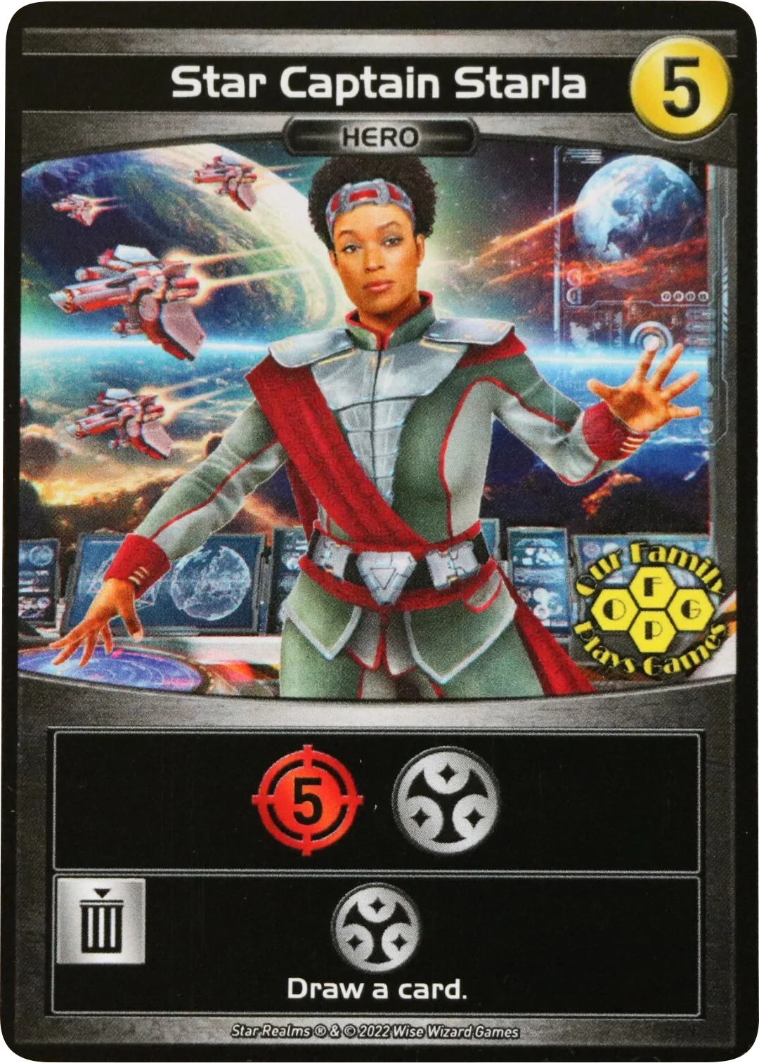 Star Realms: Star Captain Starla Promo