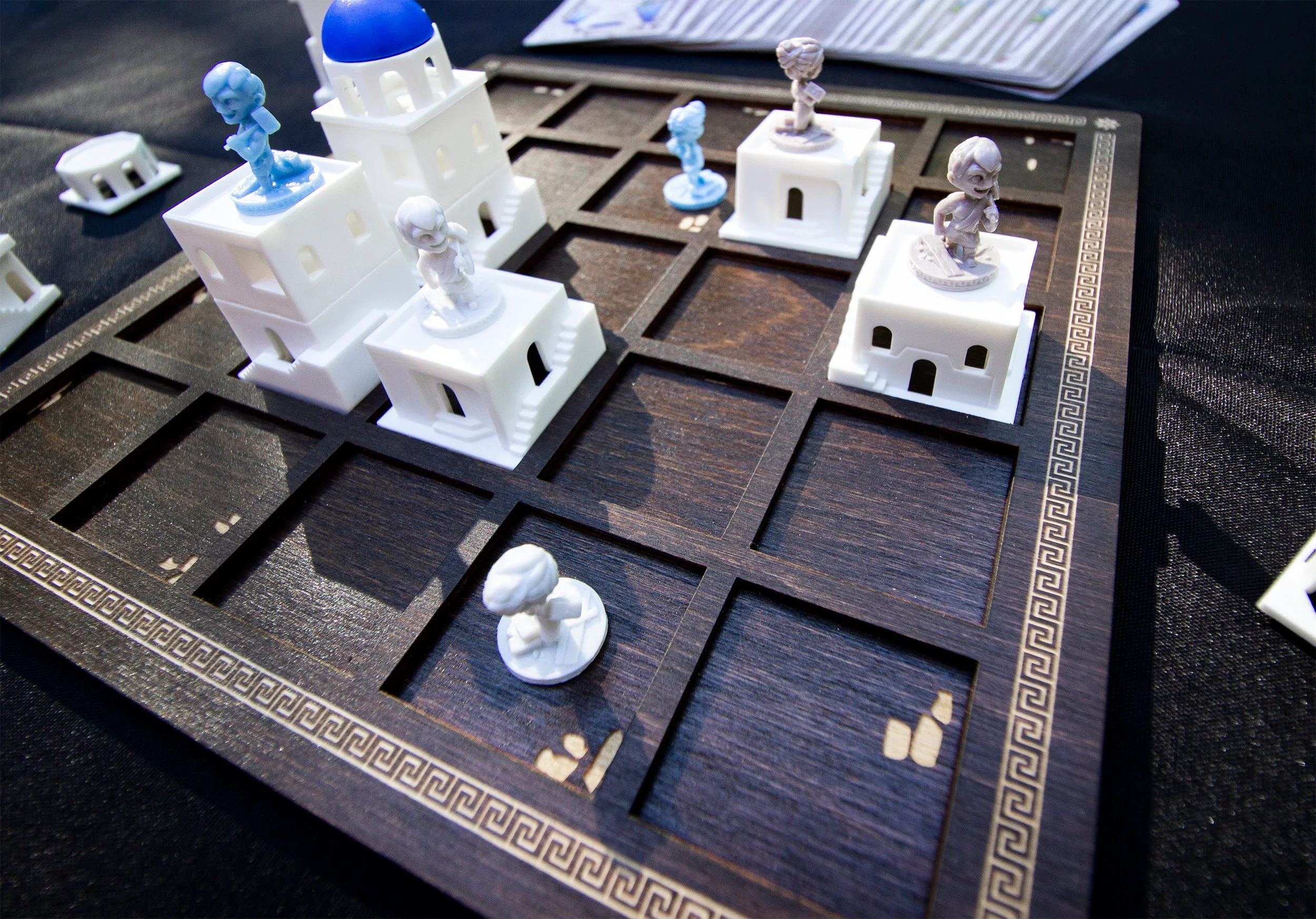 Strata Strike - Wooden Boards for use with Santorini