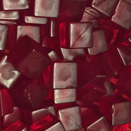 Translucent Plastic Cubes - 8 mm - Bag of 50 - Image 2