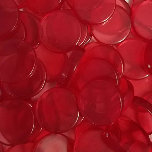 Translucent Plastic Discs - 15 mm - Bag of 30 - Image 2