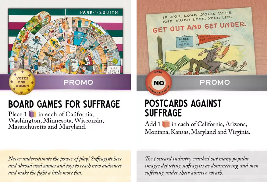 Vote For Women - Promo Cards