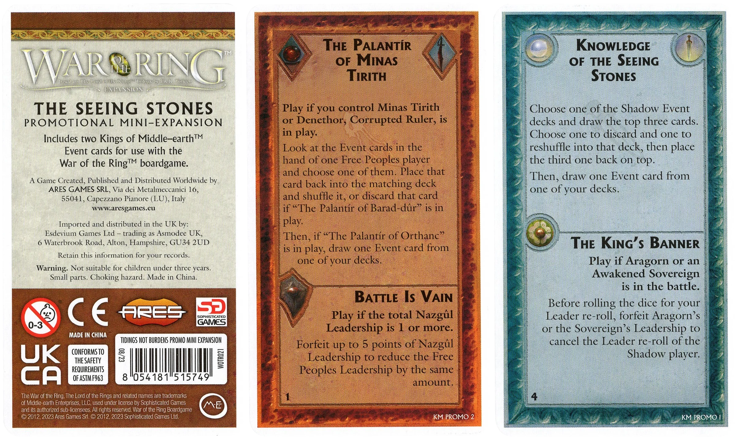 War of the Ring: The Seeing Stones Promo