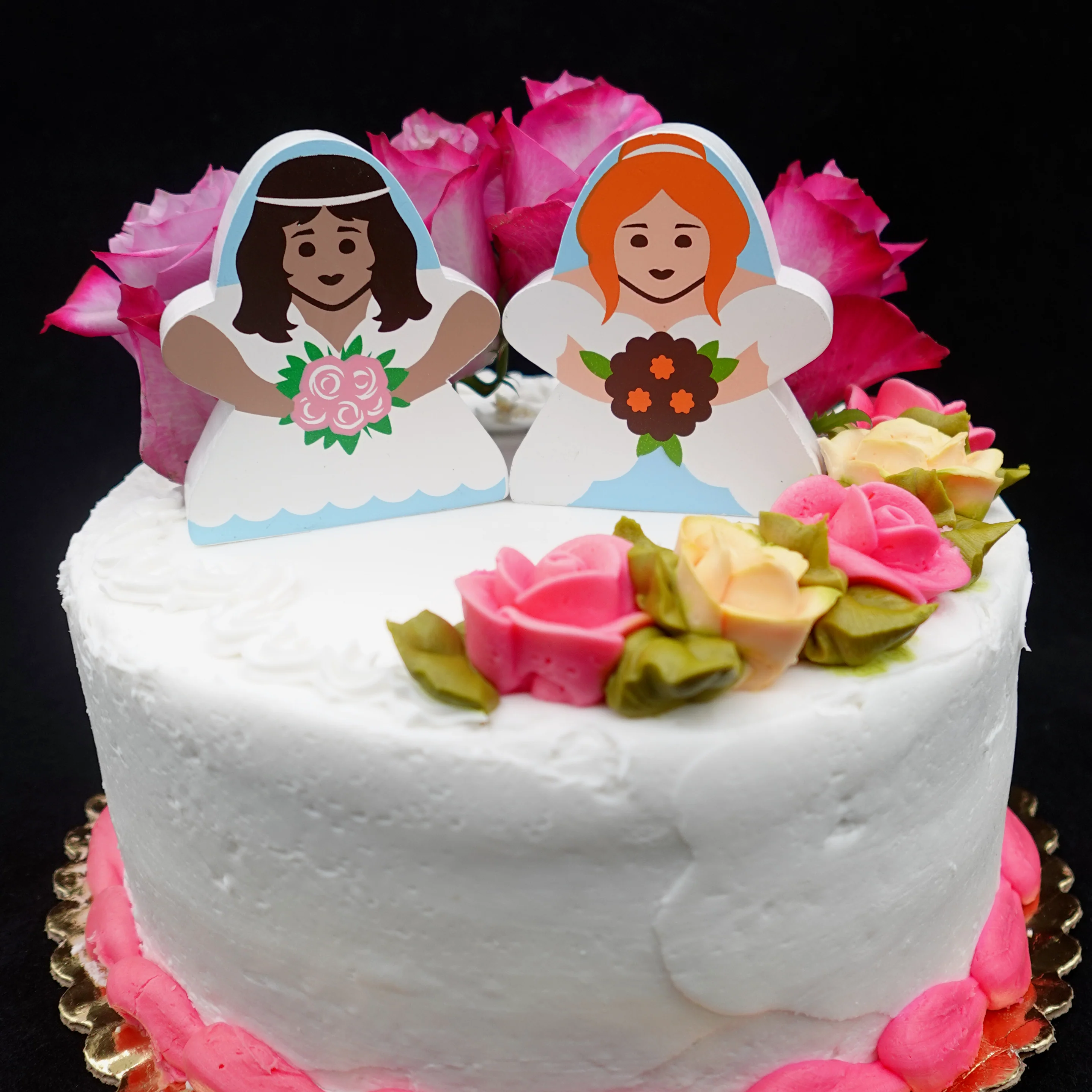 Wedding Meeples - 3" tall (Meeple Source) - Image 2