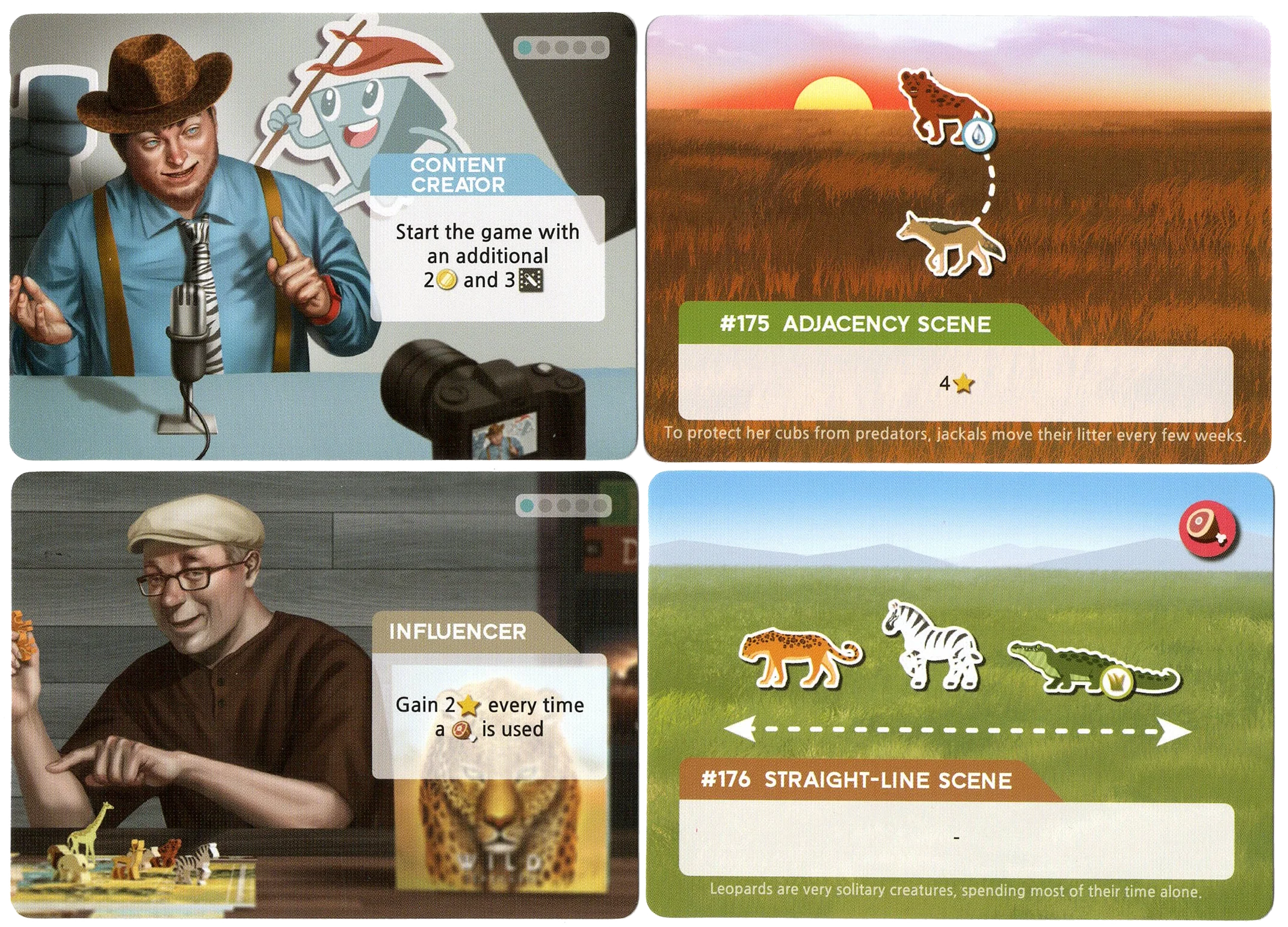 Wild: Serengeti – Dice Tower 2022 Promo Cards