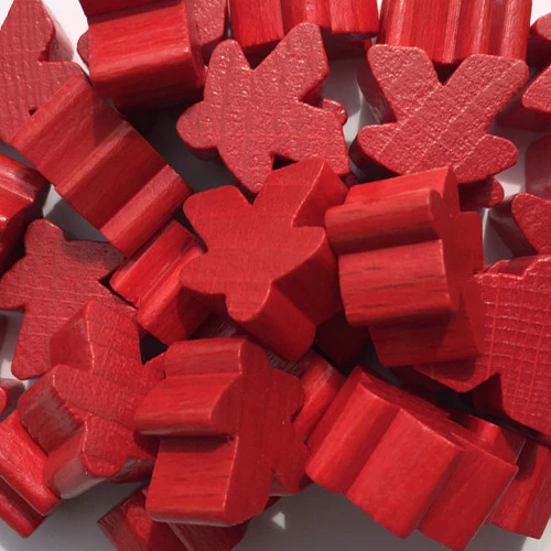 Wooden Meeples - Bag of 10 - Image 2