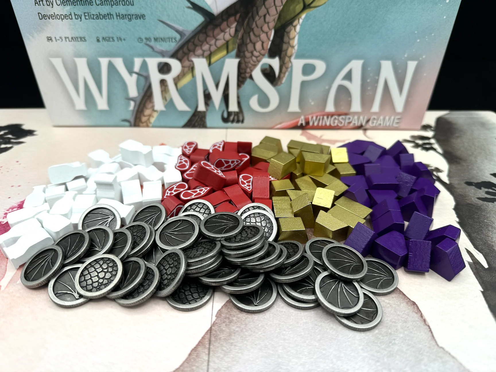 Wyrmspan: Metal Coins & Wooden Resources - Image 2