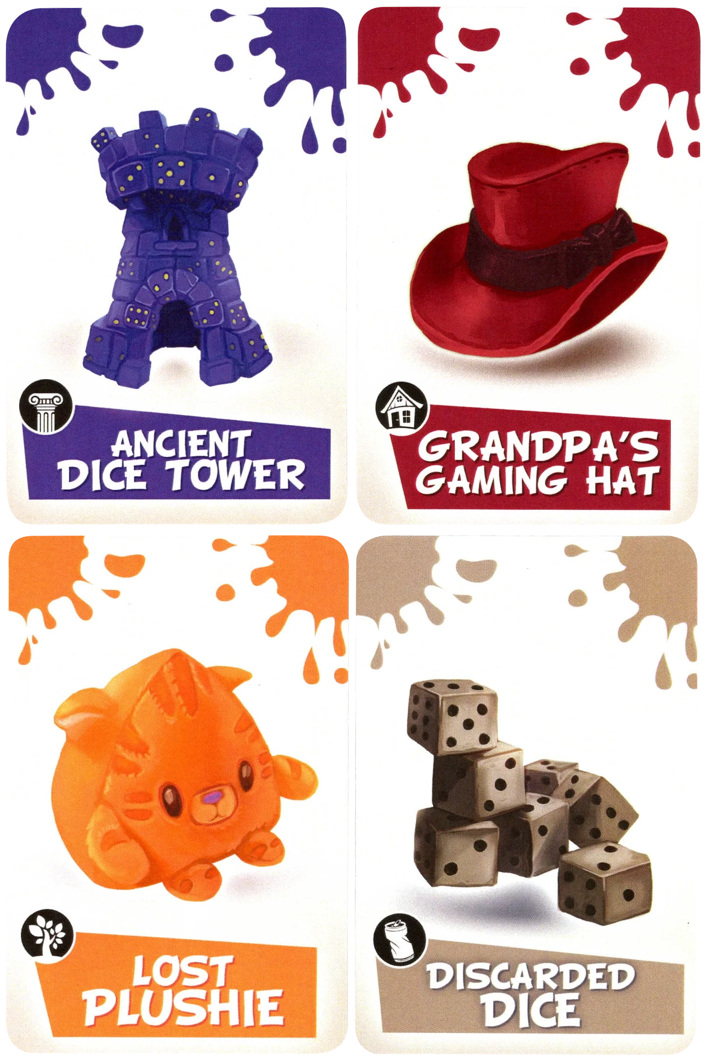 Yummy Yummy Monster Tummy: Dice Tower 2022 Item Promo Cards